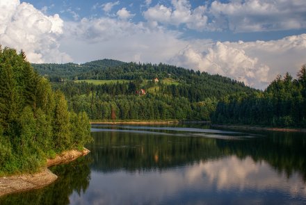 Czerniańskie Lake in Wisła
