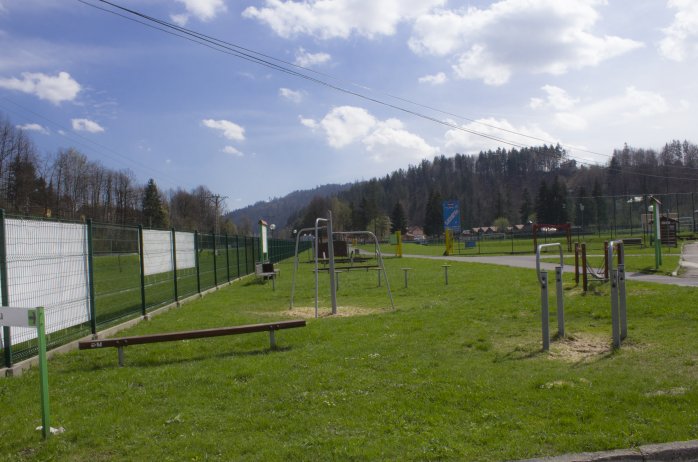 Open air gym in the Sport Centre in Jonidło