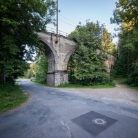 The railway viaduct over the stream Dziechcinka