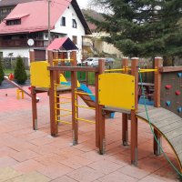 Playground at Primary School No 5 in Wisła Jawornik