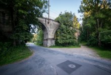 The railway viaduct over the stream Dziechcinka