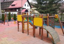 Playground at Primary School No 5 in Wisła Jawornik