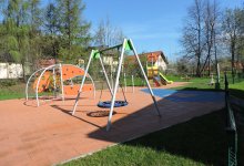 Playground  at Primary School No 4 in Wisła Głębce