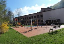 Playground  at Primary School No 4 in Wisła Głębce