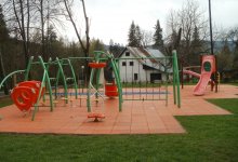 Playground at Primary School No 2 in Wisła Czarne