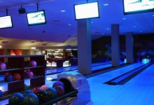 Bowling alley in Hotel Stok