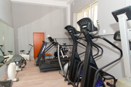 the gym in Boarding House 'Beskid'