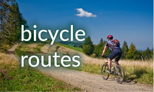 bicycle routes banner